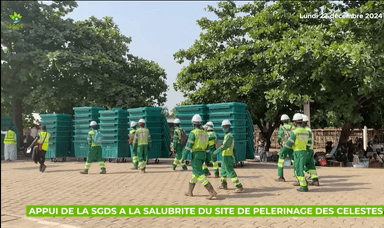 🌿✨ Appui de la SGDS à la Salubrité du Site de Pèlerinage des Célestes ✨🌿