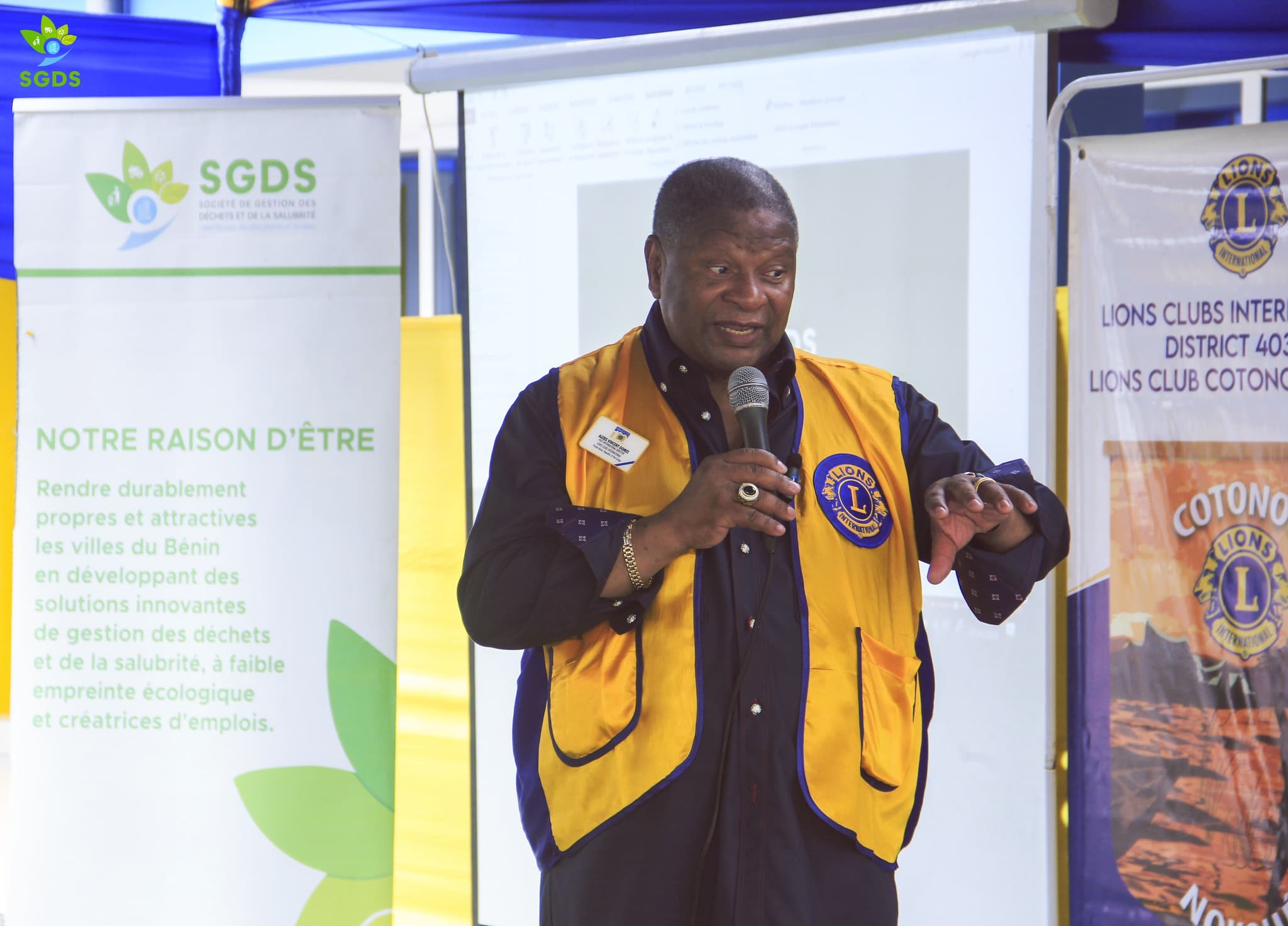 Photo évènements : La SGDS SA participe au 40 ème anniversaire du Lions Club Cotonou Nokoué