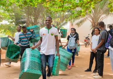 Zero Déchet plastique sur le campus d'Abomey-Calavi